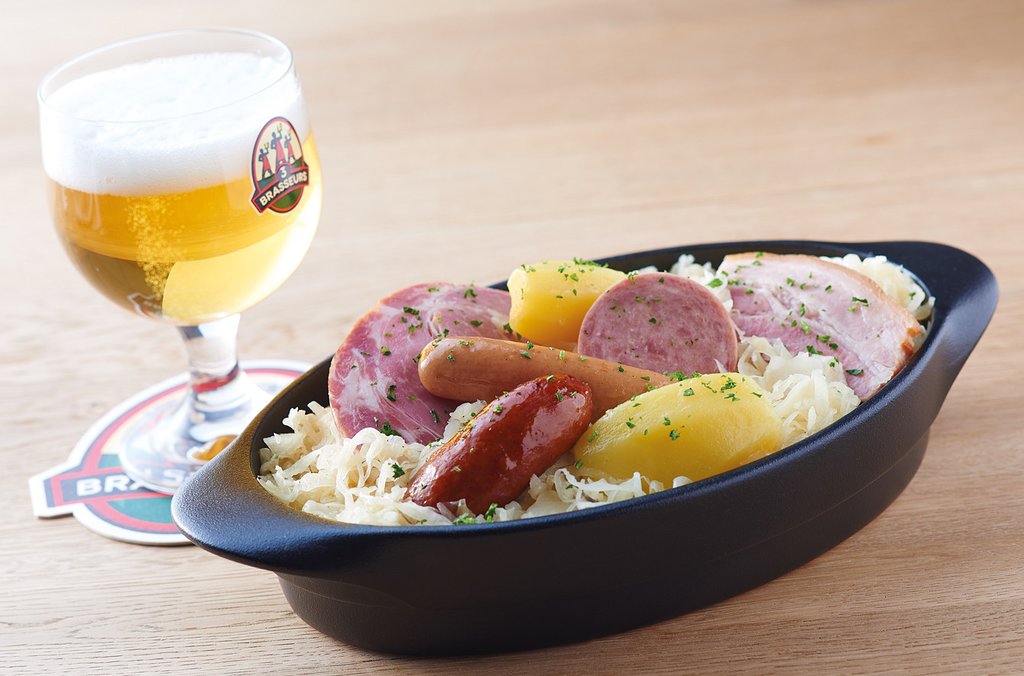 la choucroute 3 brasseurs