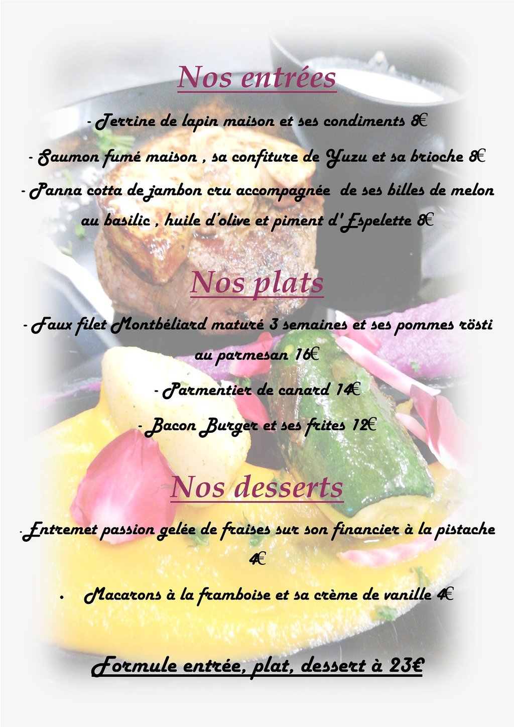 menu a emporter 29 au