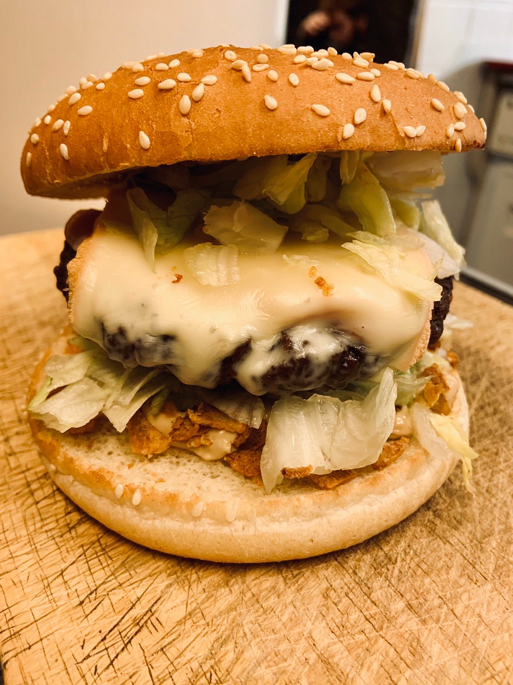 raclette burger pain