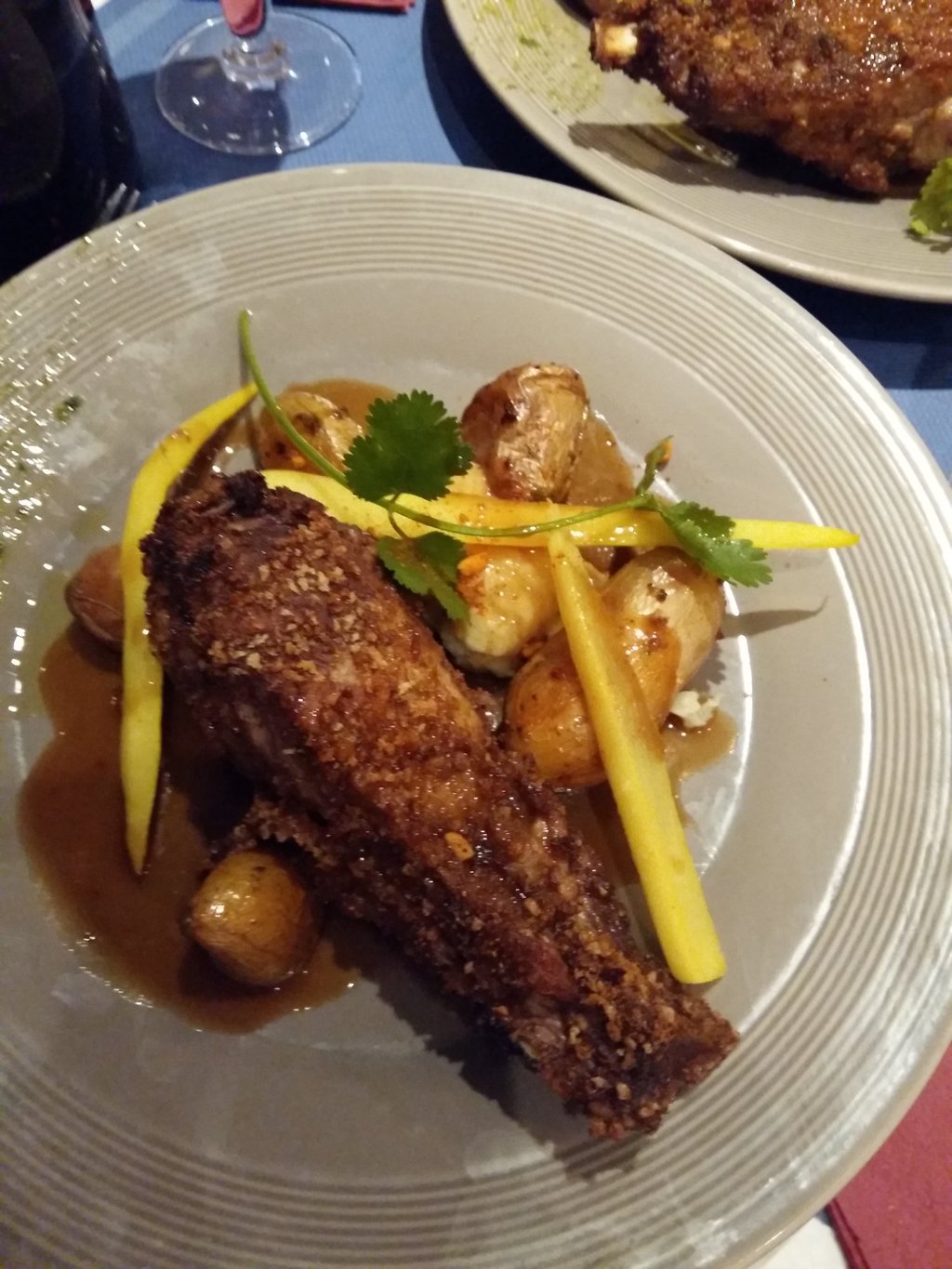 agneau et ses legumes