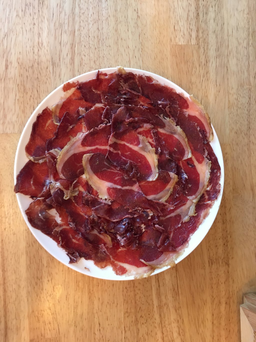 assiette de cecina de