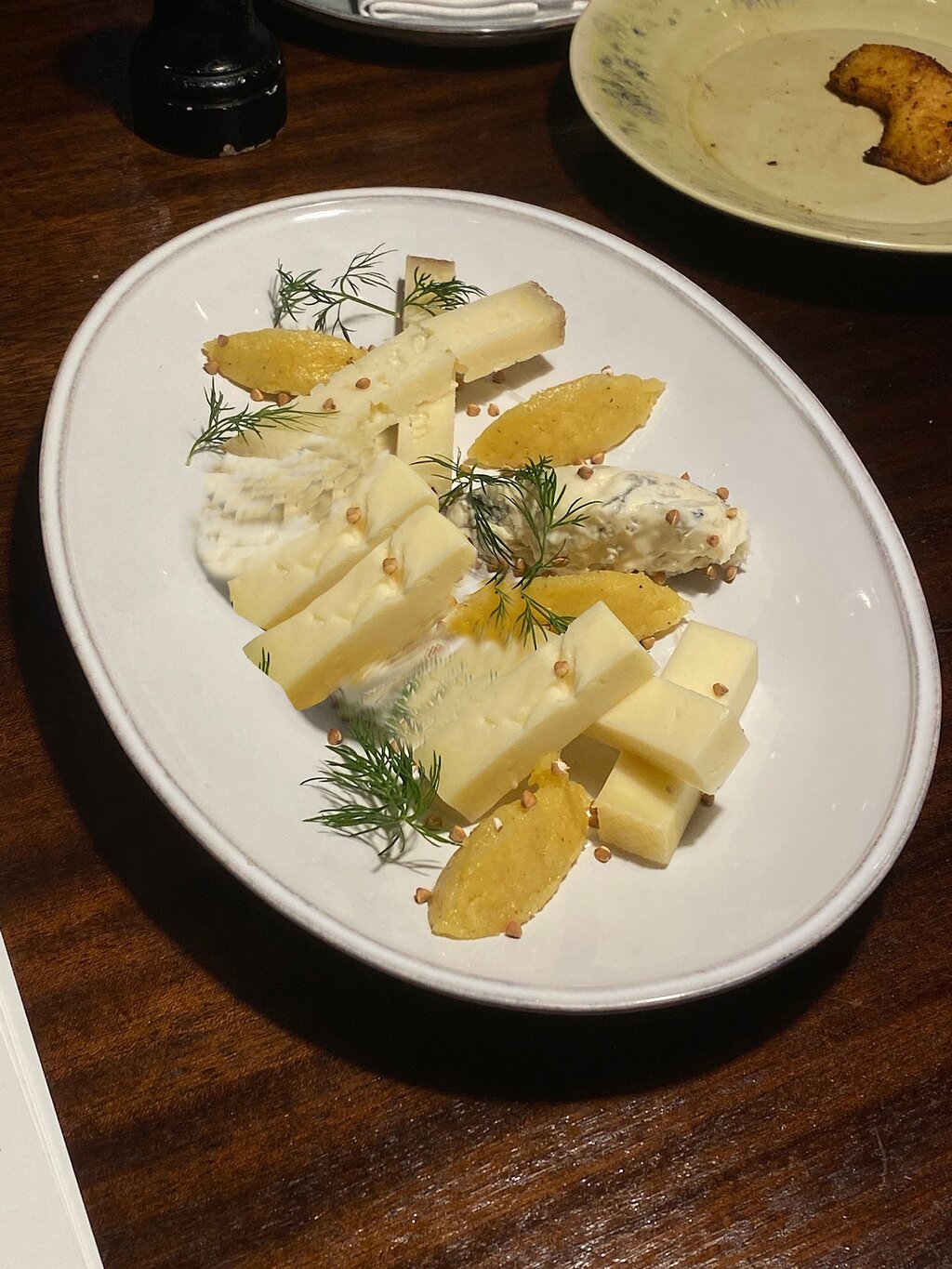 assiette de fromages
