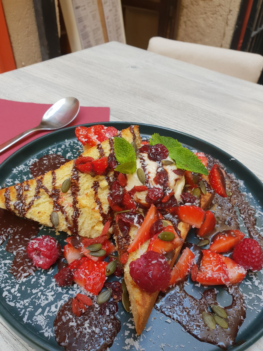 brioche fruits rouges