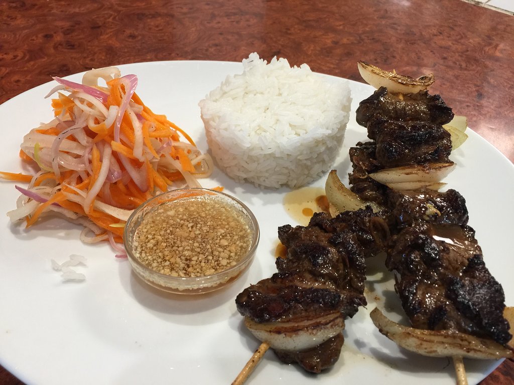 brochettes de beouf a