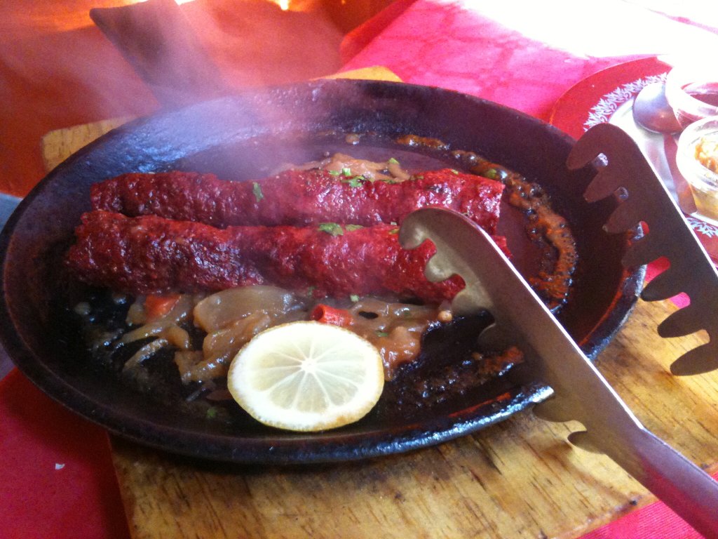 brochettes de viande