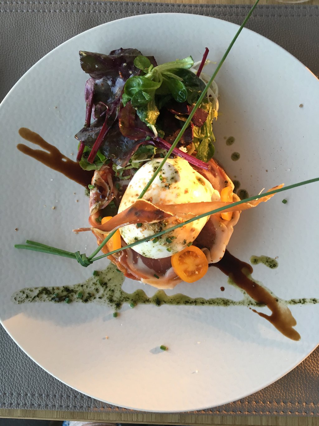 burata jambon iberique