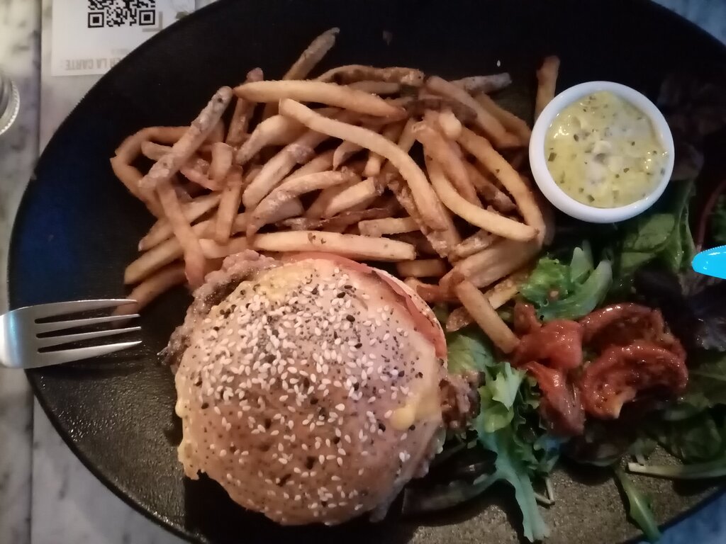 burger tres reussi viande