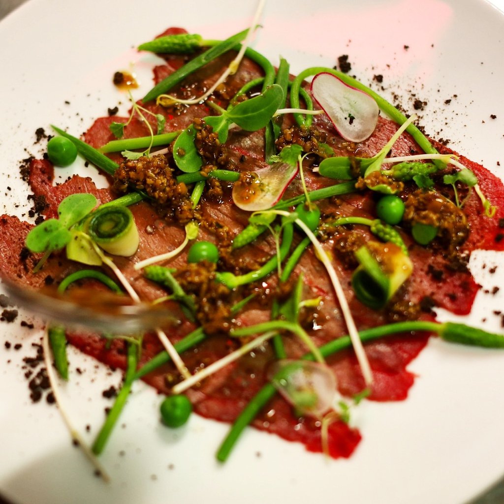 carpaccio de boeuf