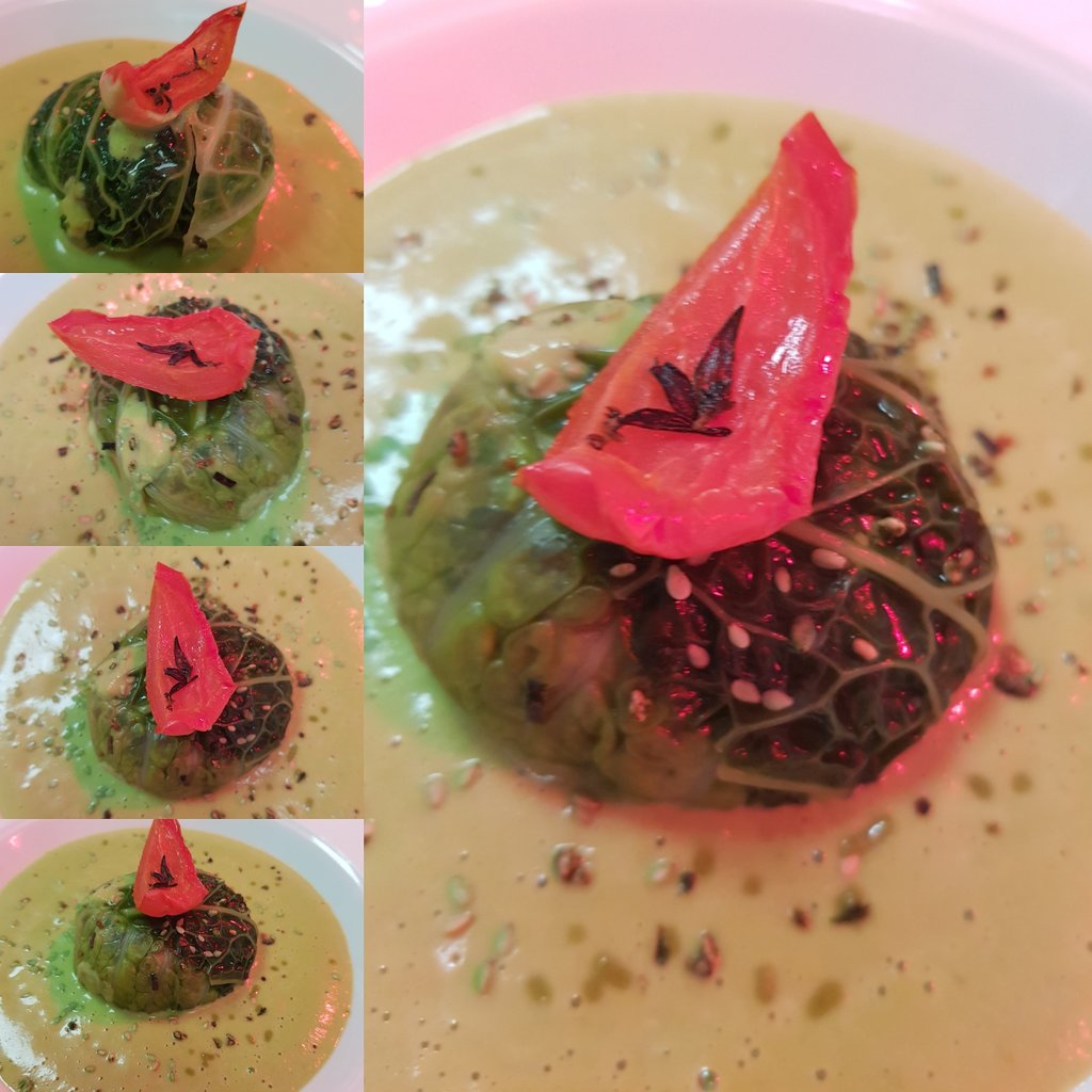 choux farci aux crabes