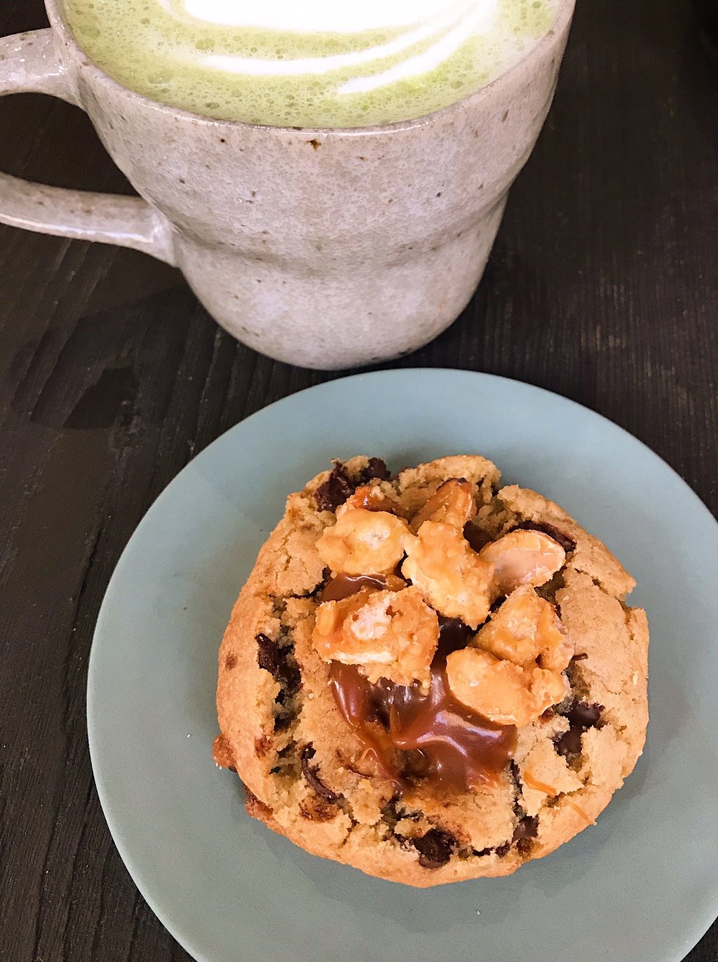 cookie nappe de caramel