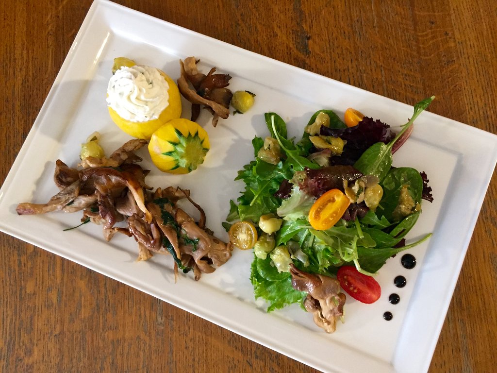 courgette farcie pleurotes