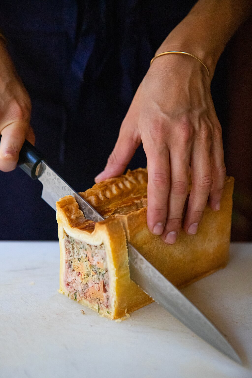 decoupe de pate croute