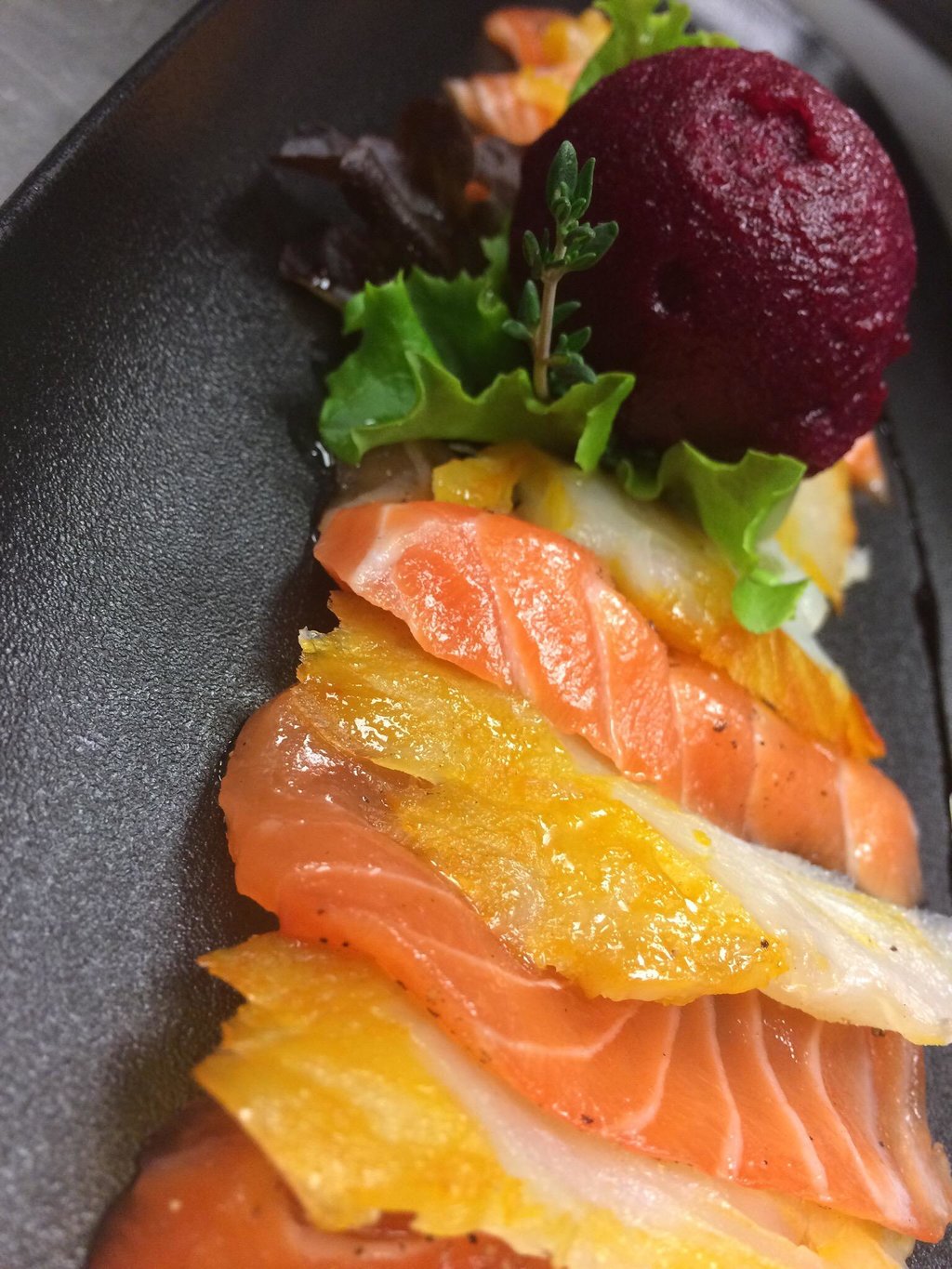 duo de saumon marine