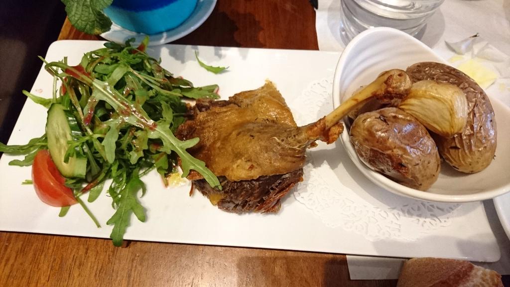 el confit de pato con