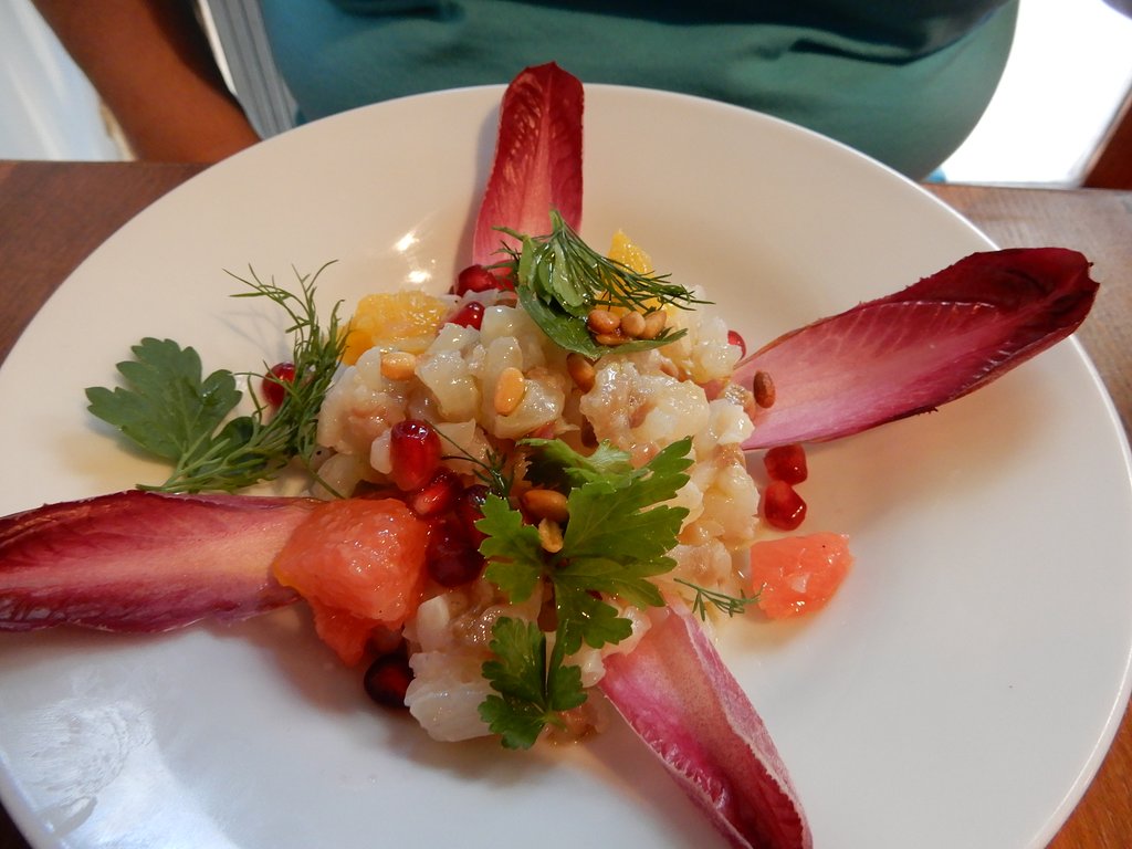 entree poisson cru sauce