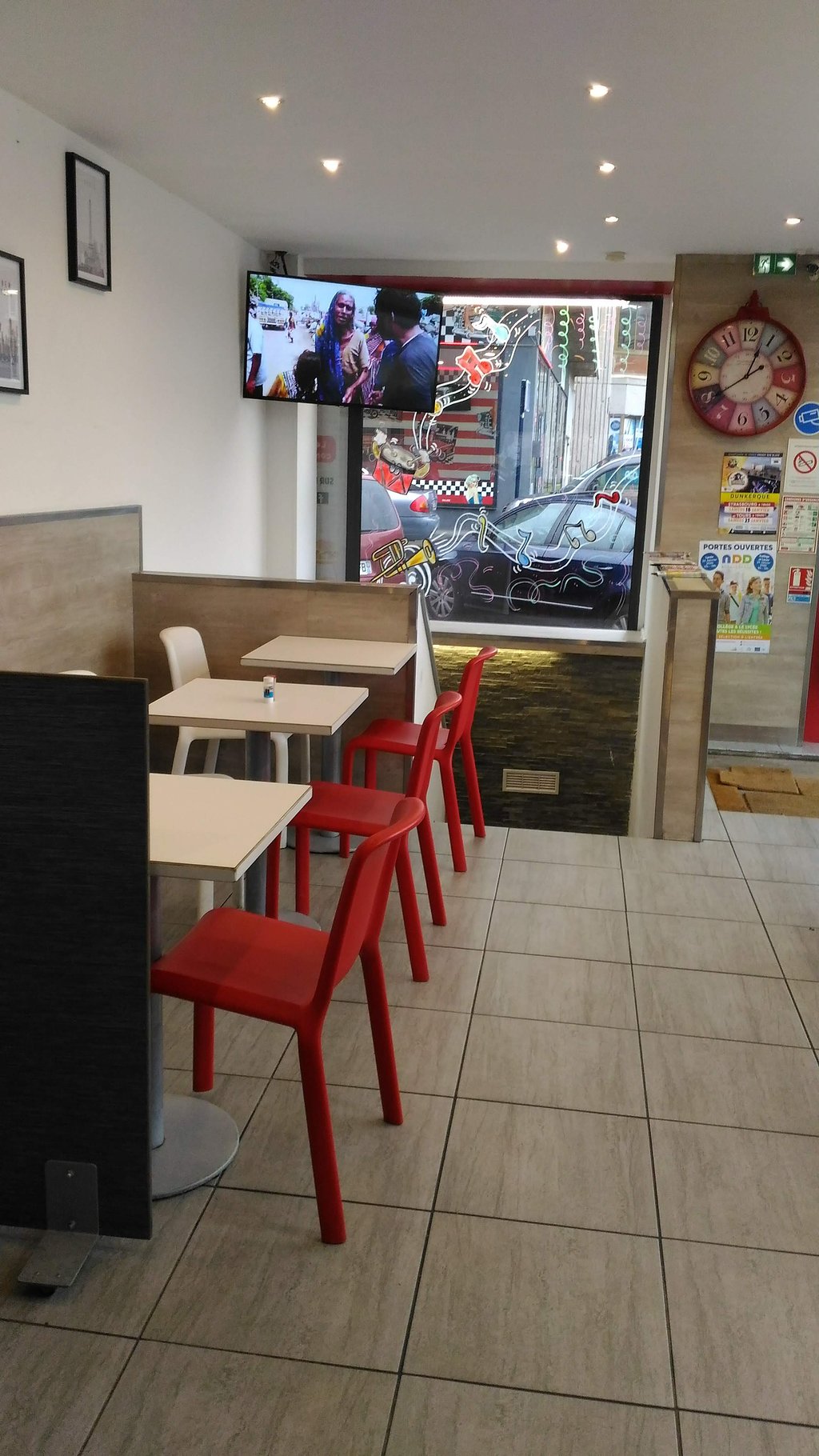 espace pour manger sur