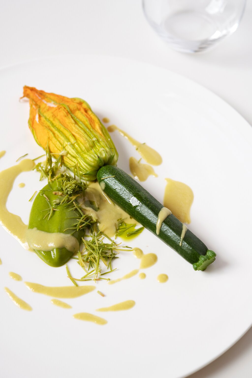 fleur de courgette merlu