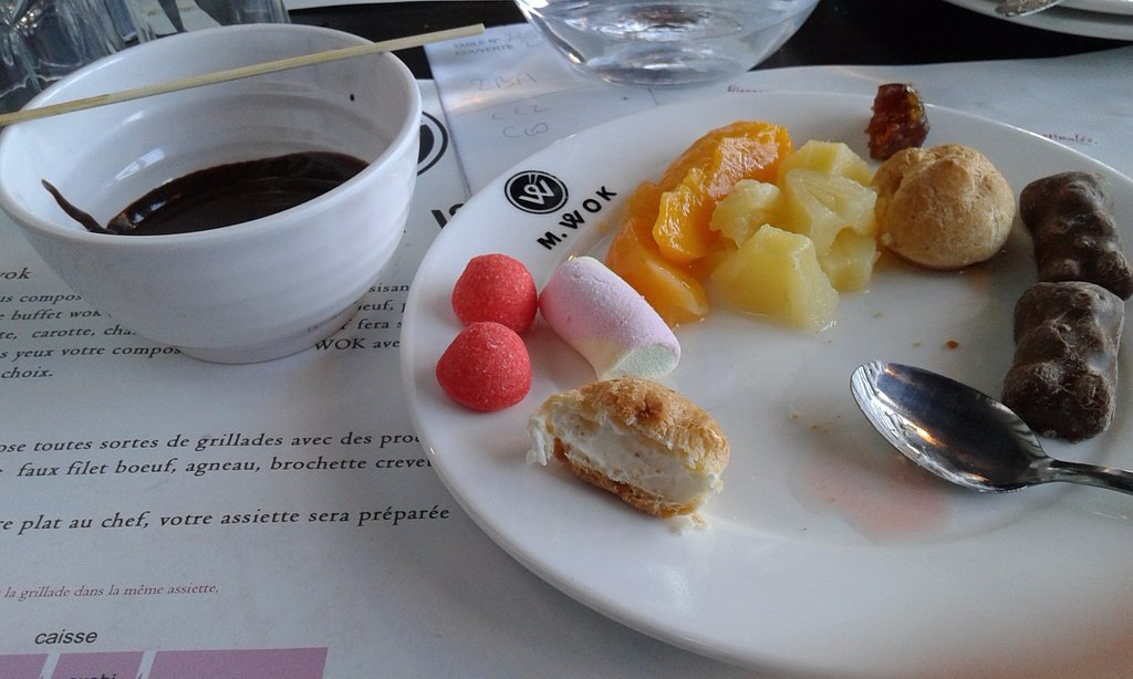 fondue aux chocolats