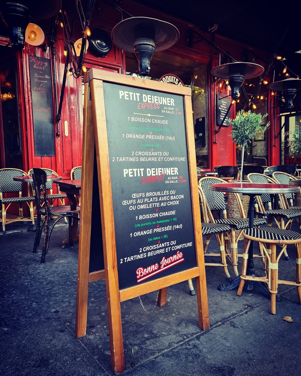 formule petit dejeuner