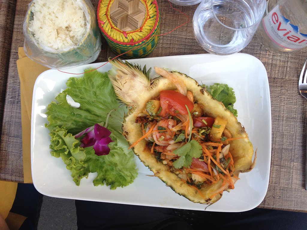 insalata di gamberi e