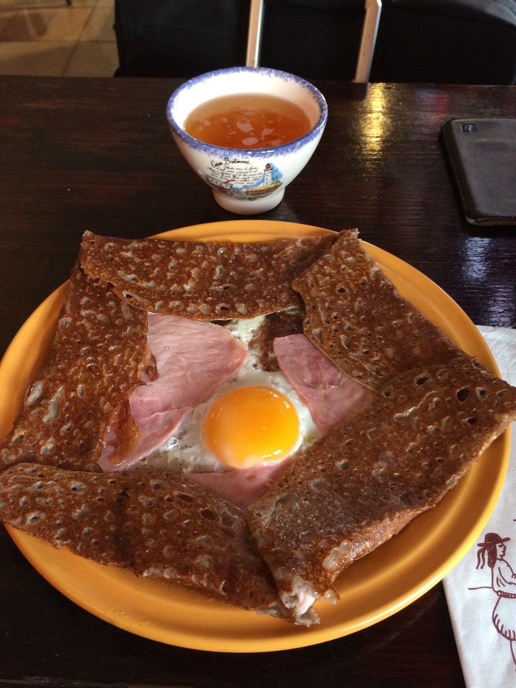 la galette eouf jambon