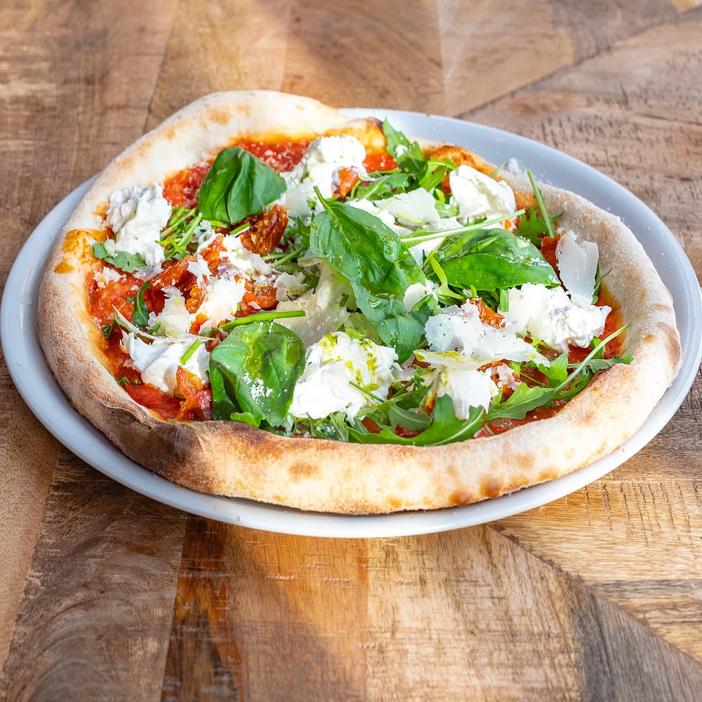 la pizza est gourmande