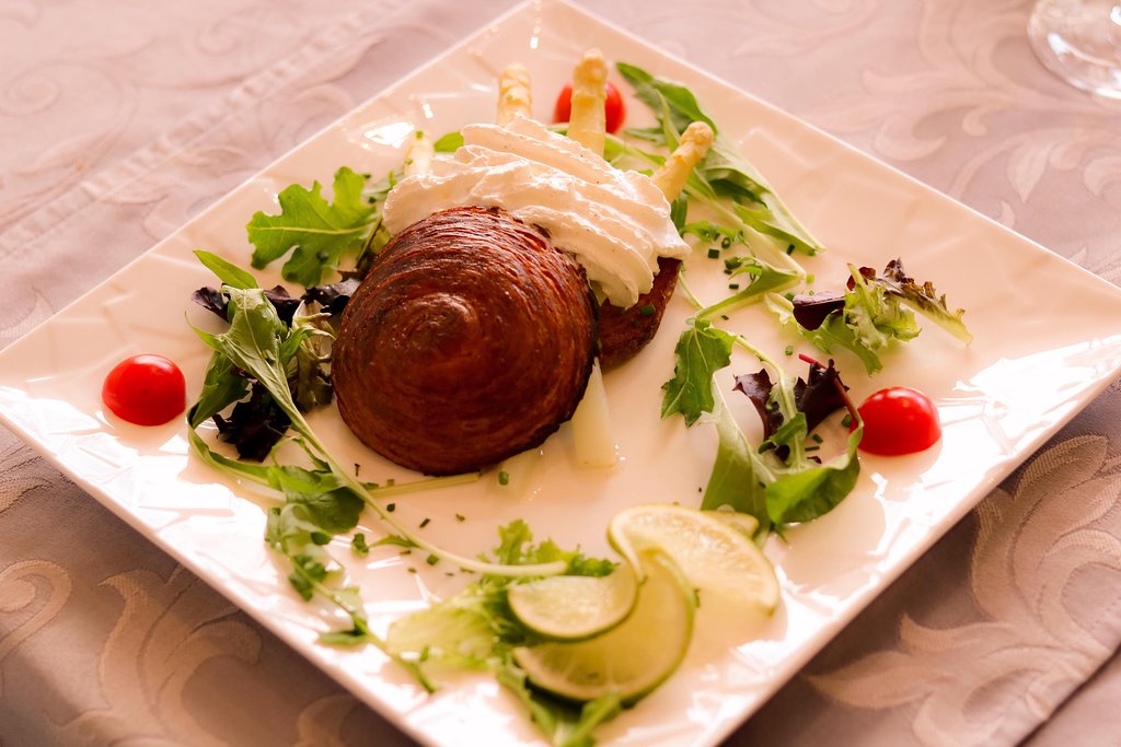 le feuillete aux asperges