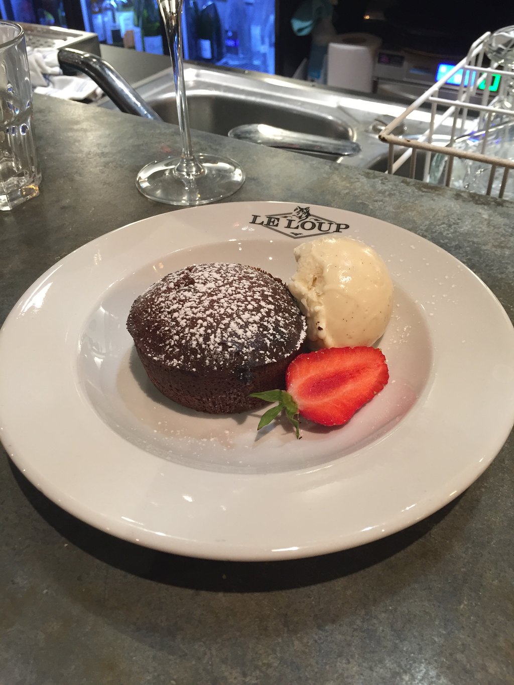 le fondant au chocolat