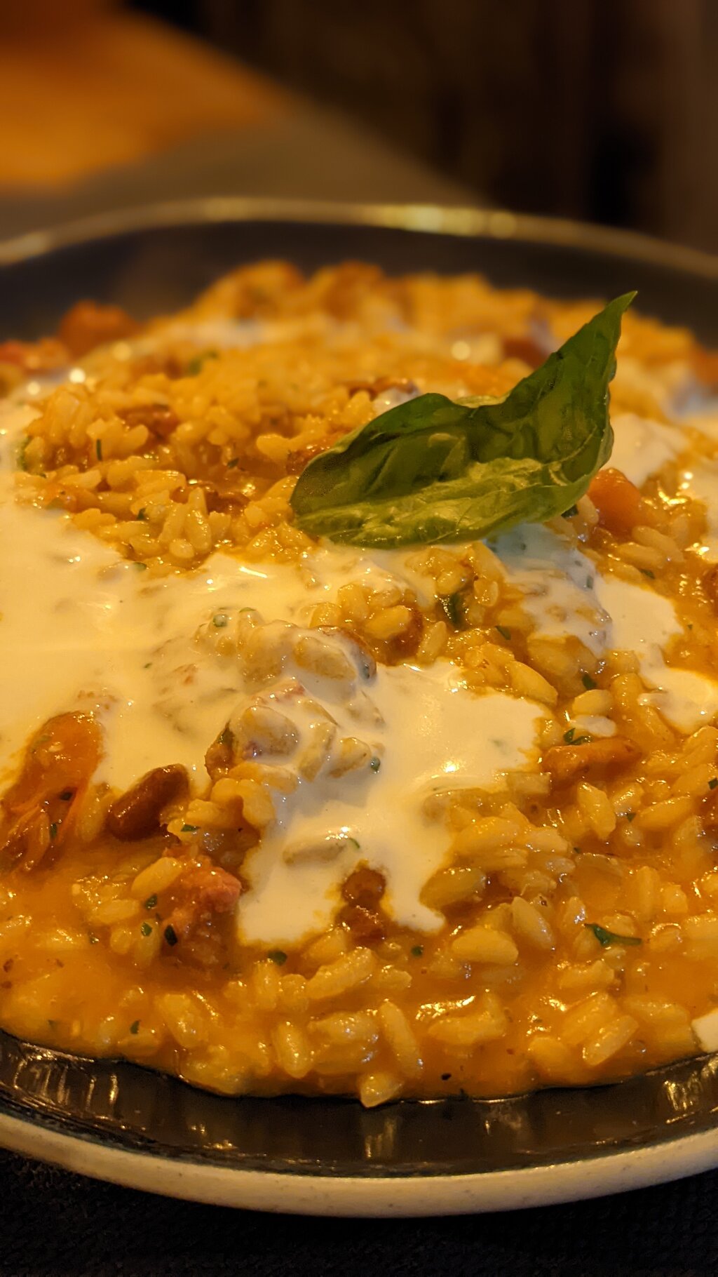 le risotto aux girolles
