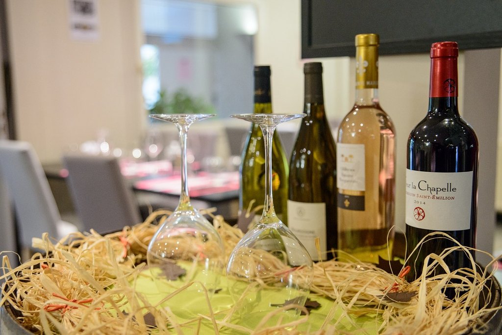 les vins en degustation