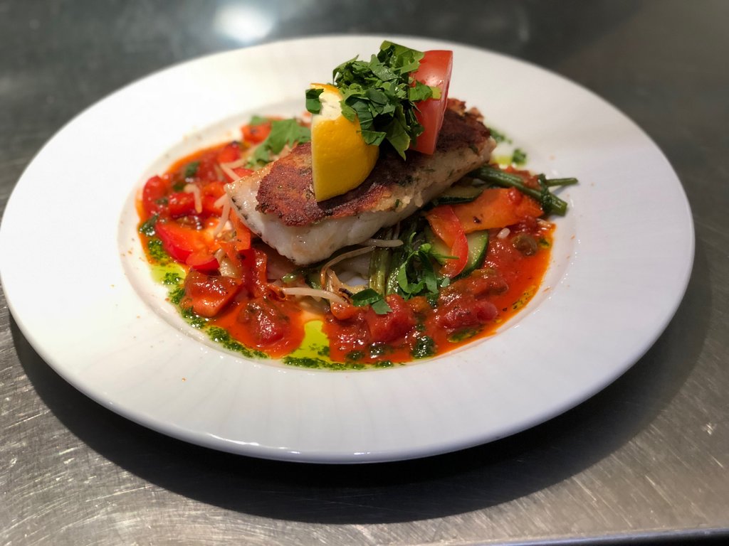 lieu jaune en croute