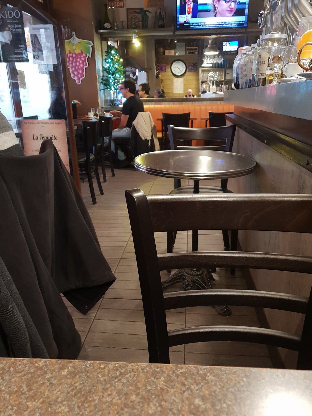 lunchtime rush just finished