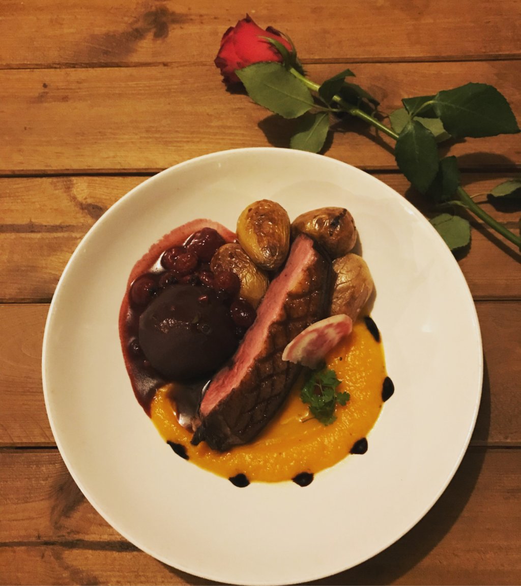 magret de canard aux