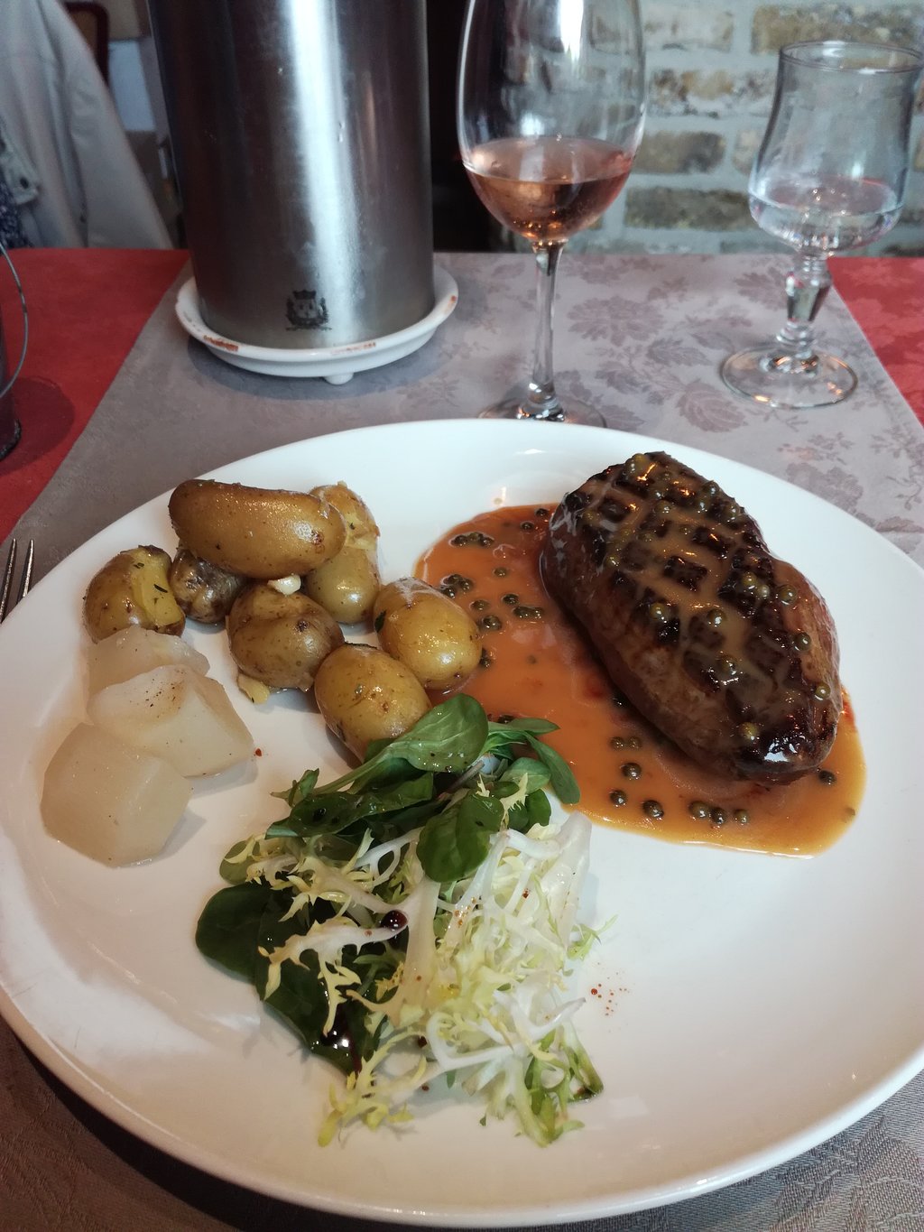 magret de canard sauce