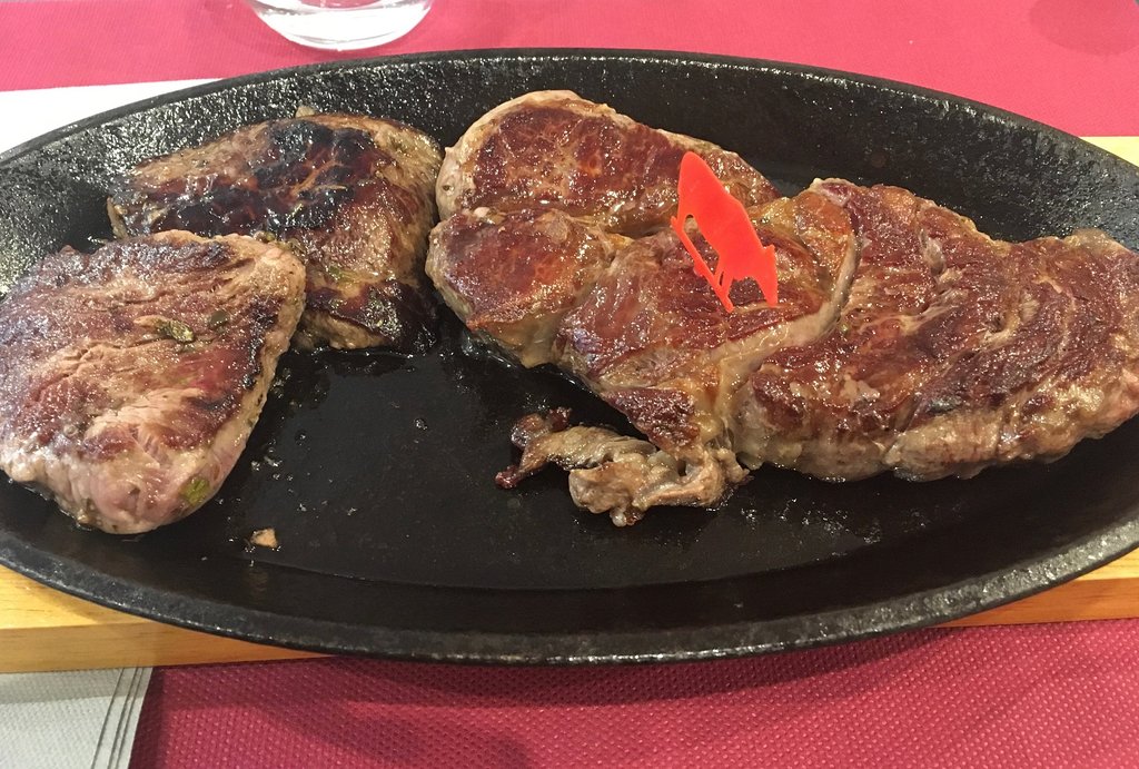 noix d entrecote servie