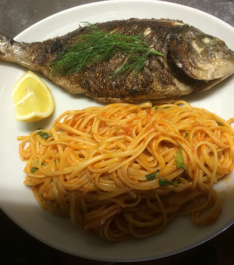 orata reale alla napoletana 768x870