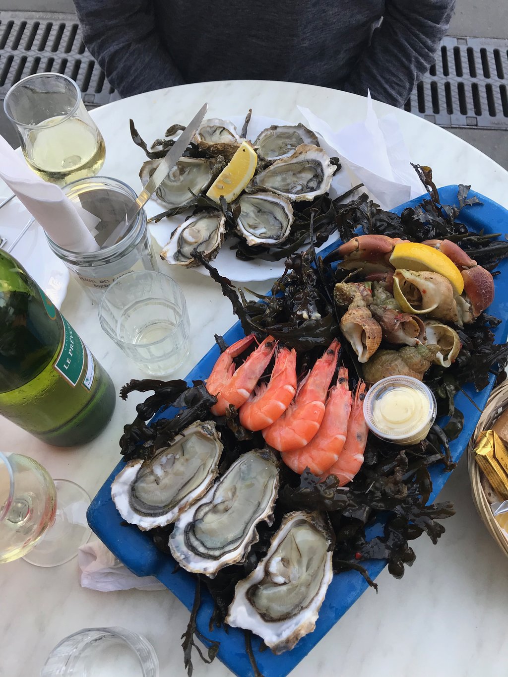 oysters and the seafood