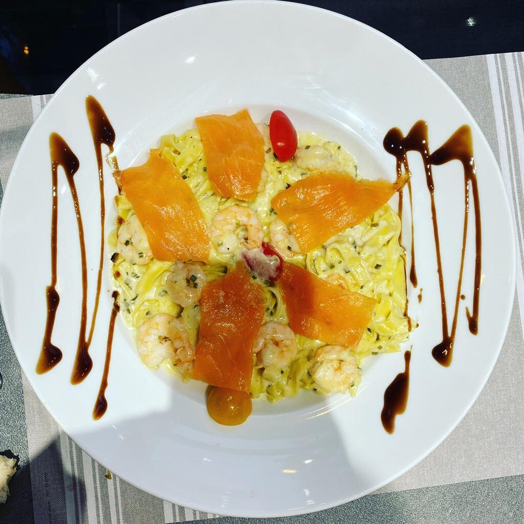 pates au crevette saumon