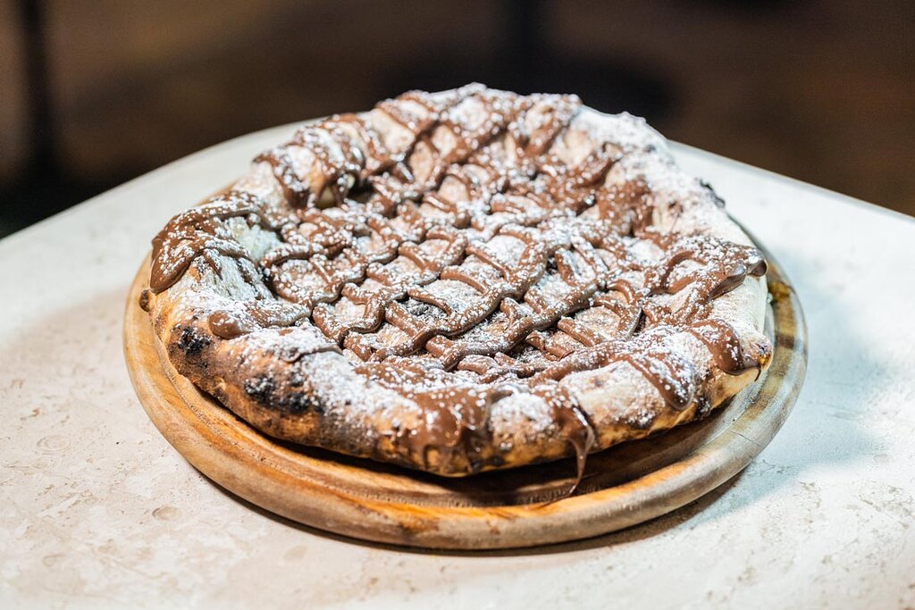 pizza nutella