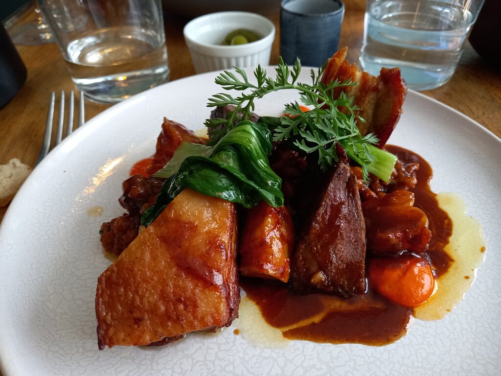 poitrine confite mais