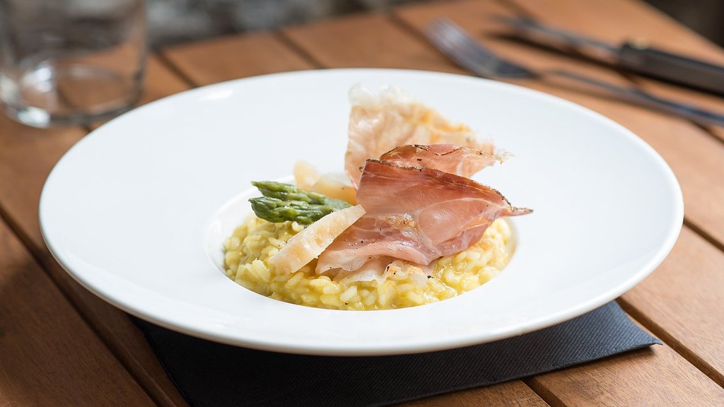 risotto creme d asperge
