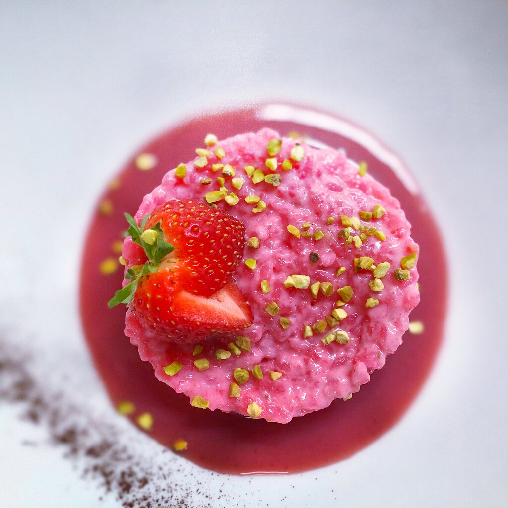 riz au lait praline rose