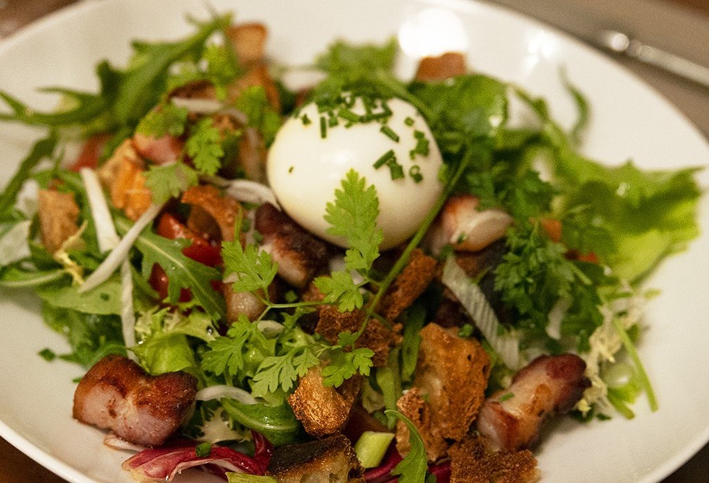 salade lyonnaise