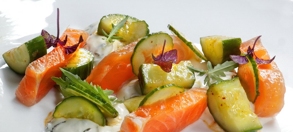 saumon gravlax accompagne