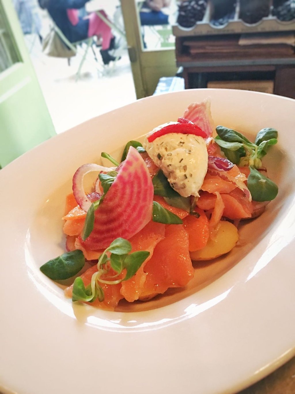 saumon pomme a l huile