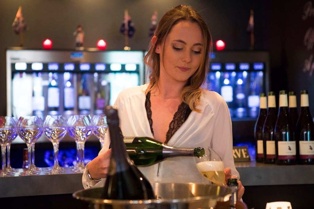 soiree champagne avec