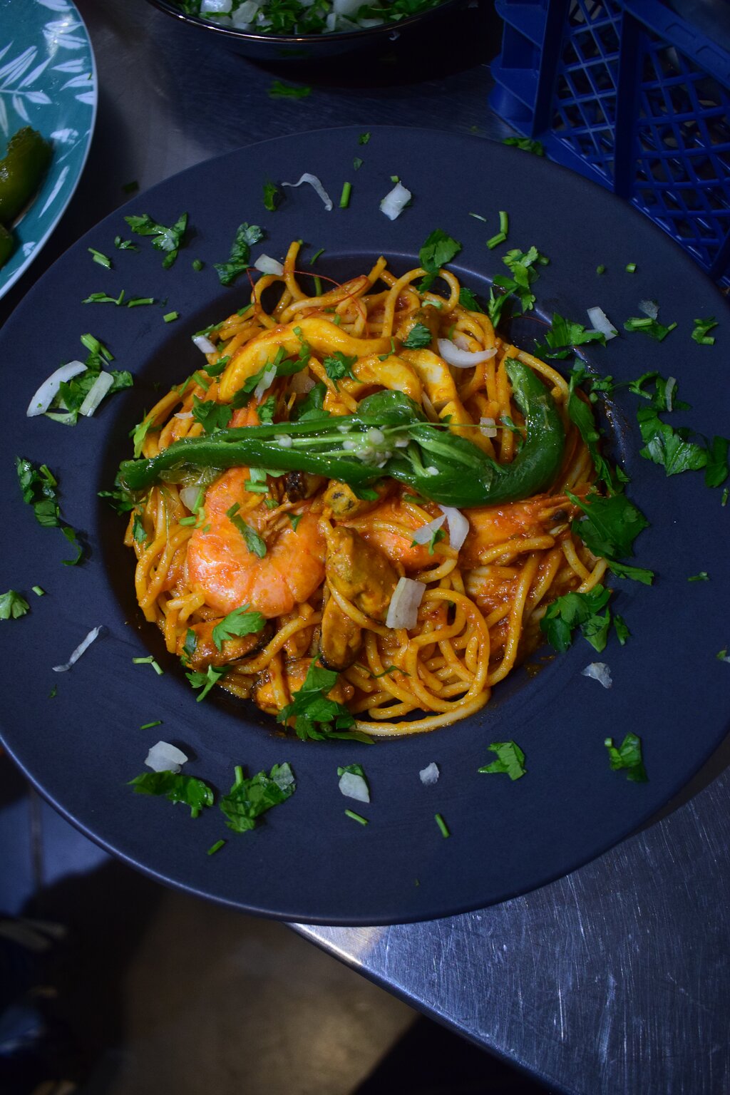 spaghetti fruit de mer