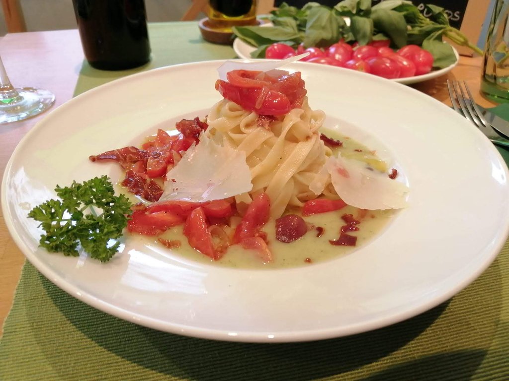 tagliatelle au jambon