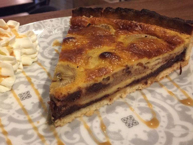 tarte banane et chocolat 768x577