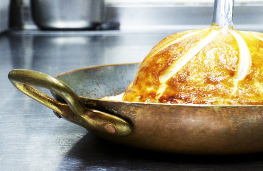 tourte de grouse de chasse